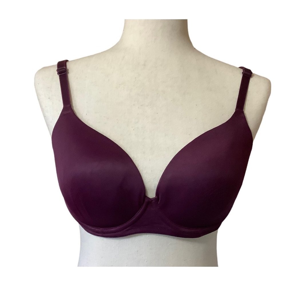 Victoria's Secret PINK Wear Everywhere Lightly Lined Bra Women Size 32DD Purple